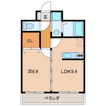 サンフォーラスⅡの物件間取画像